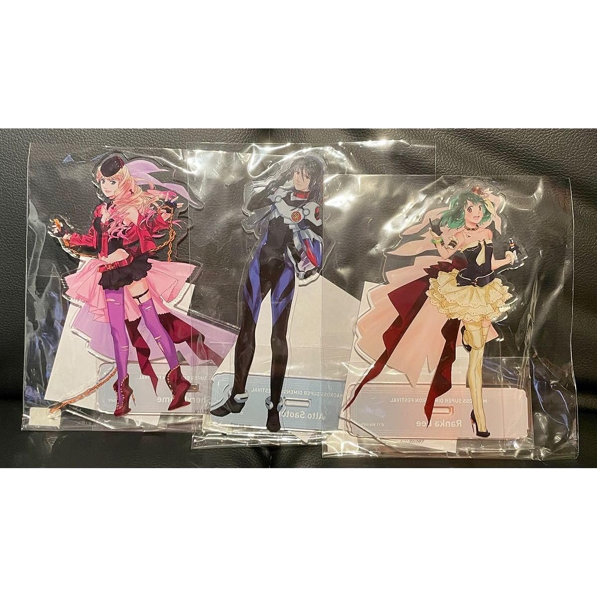 MacFes Macross Super Dimension Festival Acrylic Stand Macross F Frontier Sheryl Ranka Alto