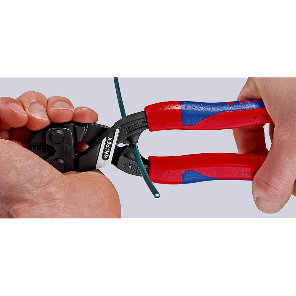 KNIPEX 7102-200TBK Small Clipper Fall Prevention (BK)