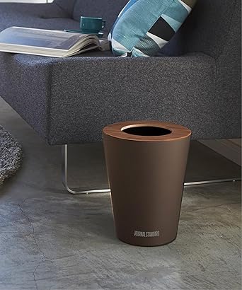 JOURNAL STANDARD FURNITURE Trash can JSF ROUND TRASH Brown