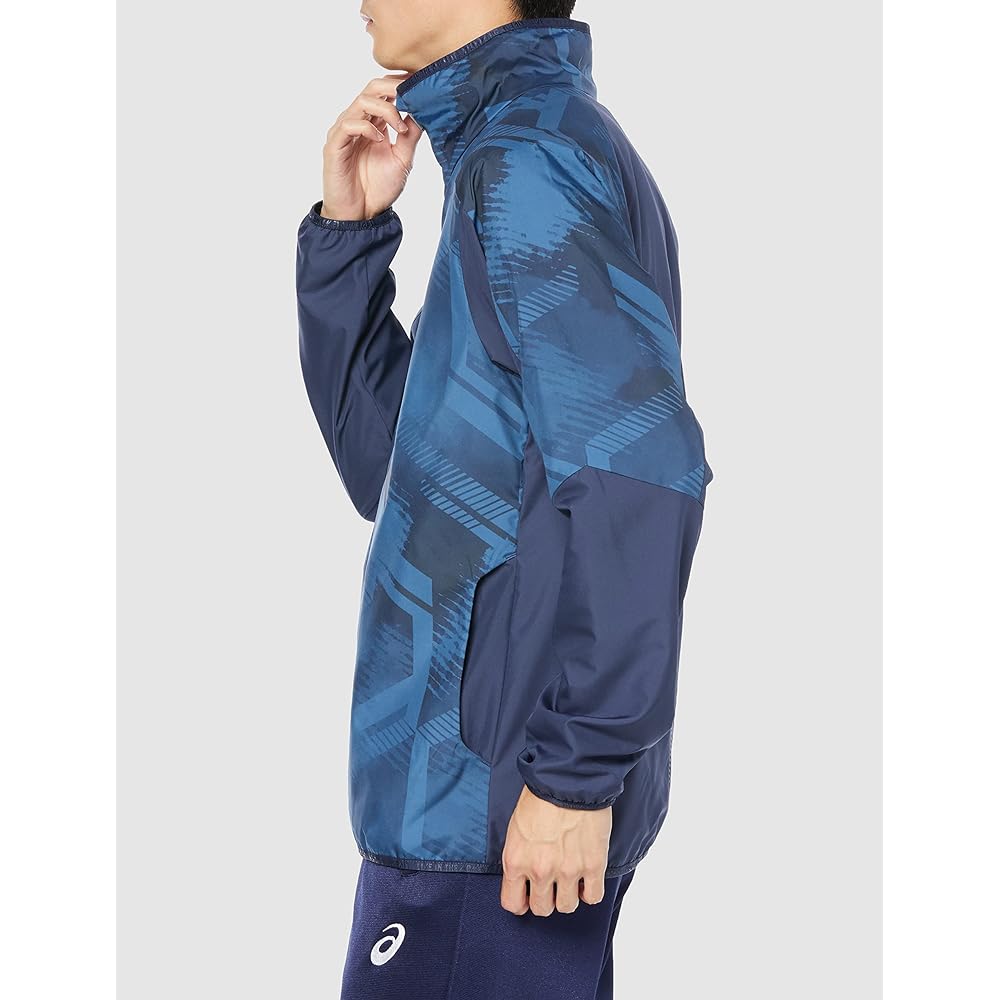 [ASICS] Training Wear LIMO Lining Tricot Graphic Breaker Jacket 2031D589 Men's