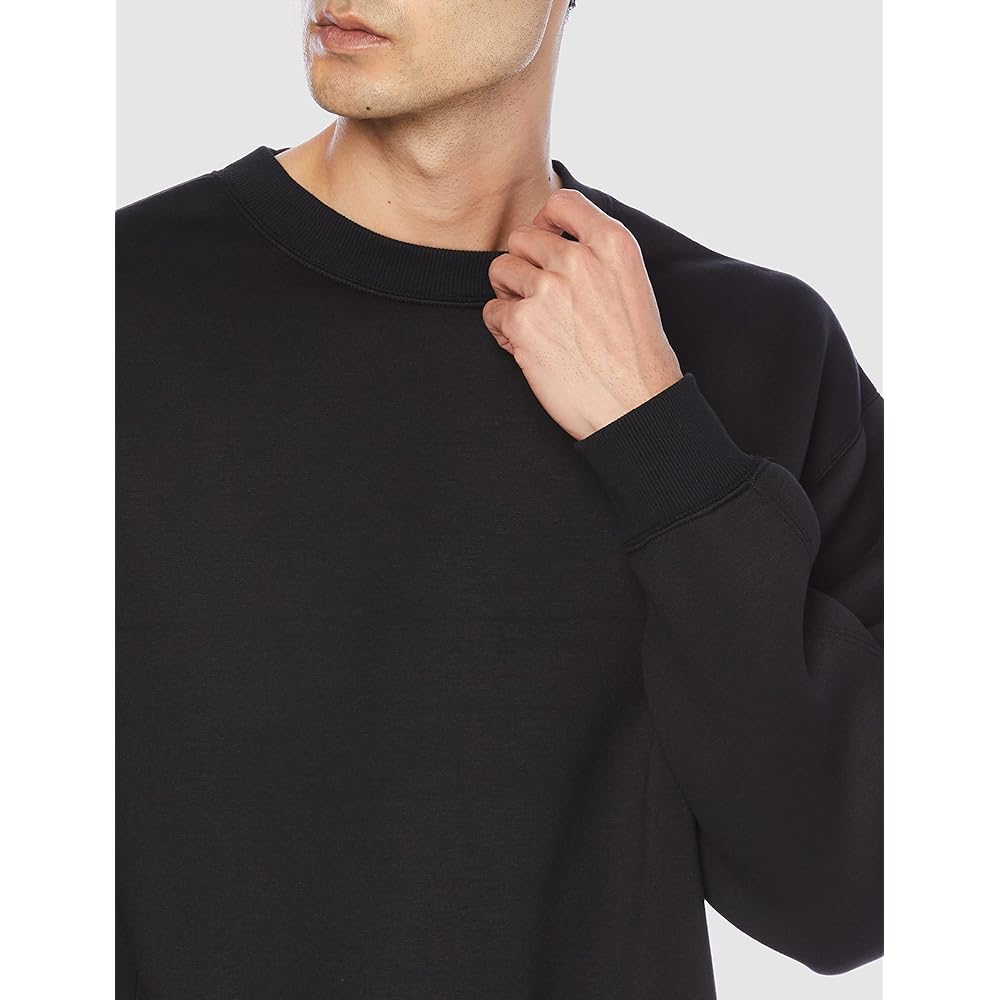 [Beam Slights] Sweatshirt Cardboard Knit Split Raglan Sweatshirt Men's