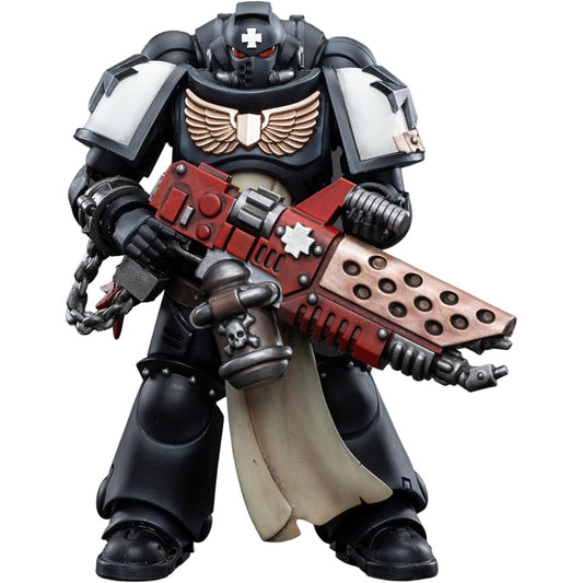 JOYTOY 1/18 Warhammer 40,000 Action Figure Pre-Order Black Templar Primalis Brothers Raymont Collection Model (4.8 inches)