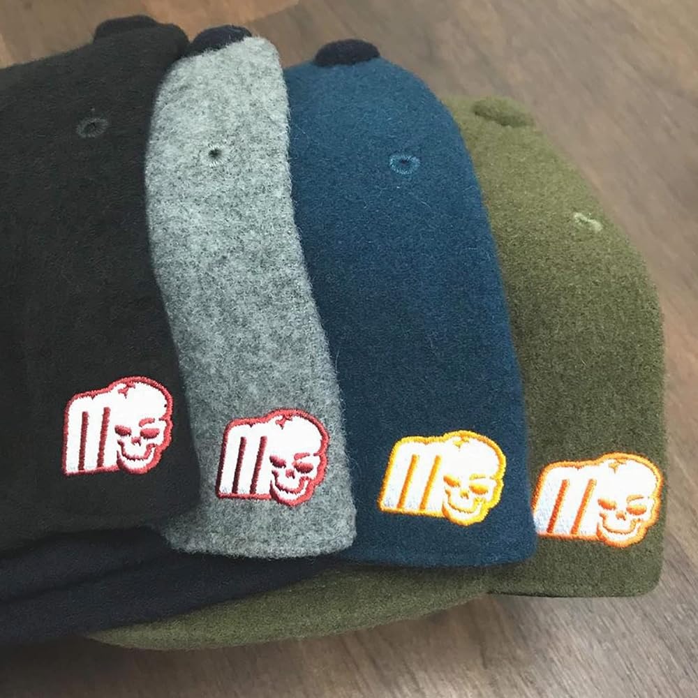 [Mazume] FLAT CAP Old Emblem
