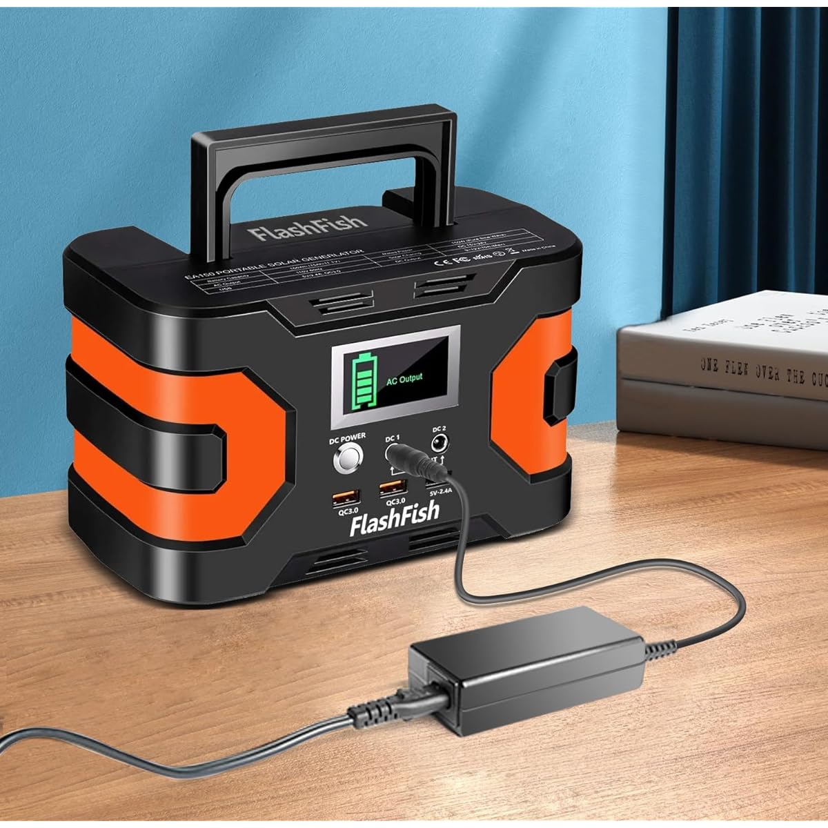 TAIFU 15V 60W AC Adapter for Westinghouse iGen160s FlashFish Portable Power Station Charger Flashfish E200 EA200 EA150 E-200 EA-200 EA-150 150-200W 40800mAh Li-ion Battery Supply Cord