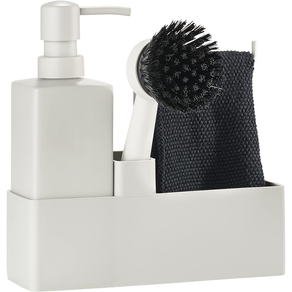 ZONE Dishwashing Set Cool Gray 19x6xH21cm 15241