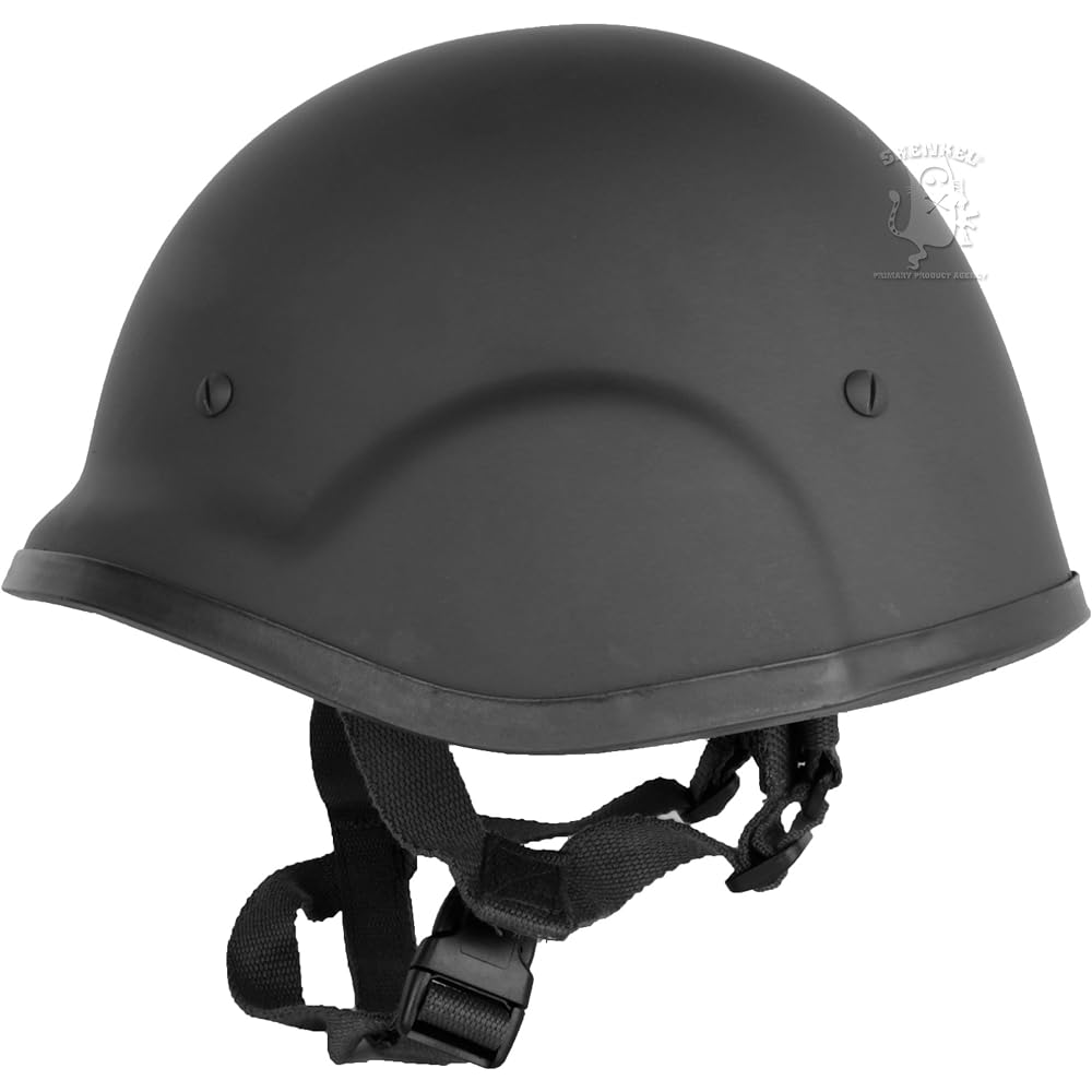 SHENKEL Self-Defense Force Equipment Type 88 Iron Cap Type Hard Shell Helmet HeadGear ver.2 BK
