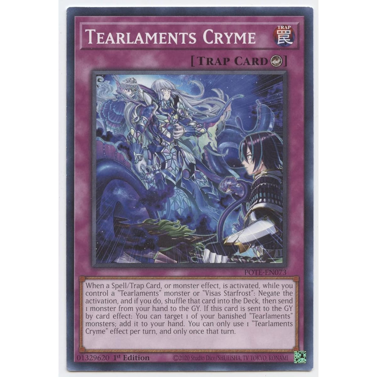 Tearlaments Cryme - POTE-EN073 - Common - First Edition