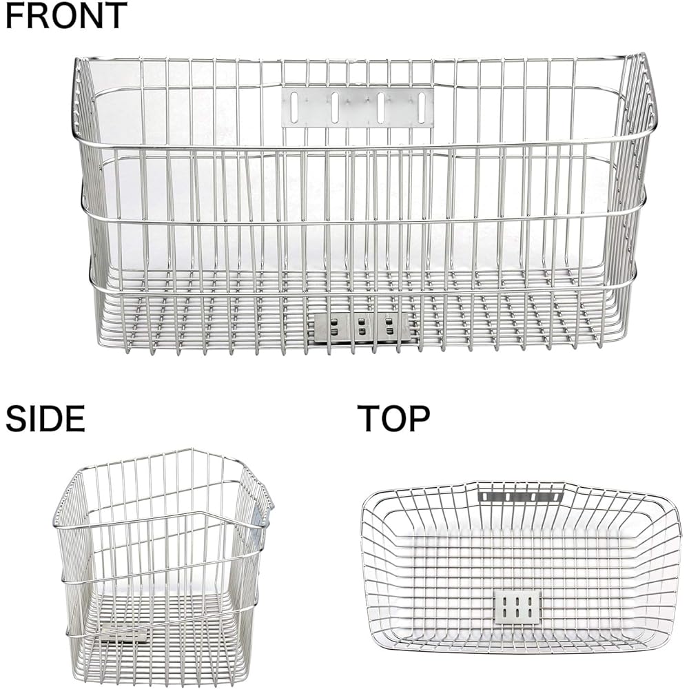 Sentan Industry (sentan) Bicycle front basket, large, decargo, with mounting hardware D-54