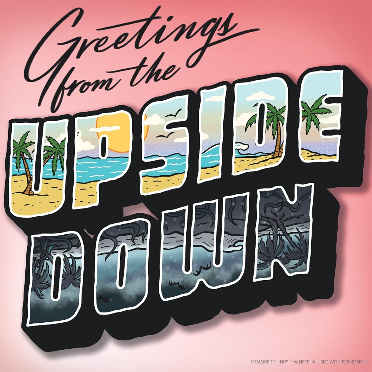 Buffalo Games Jigsaw Puzzle Stranger Things Greetings from The Upside Down 300 Piece