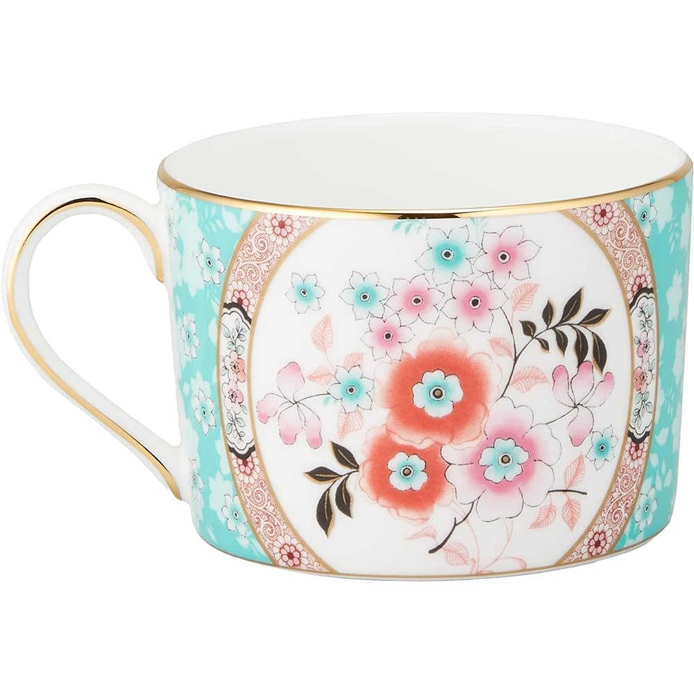 [Regular Imported Product] Wedgwood Wanderlust Camellia Tea Cup & Saucer 200ml 40031703 Pale Green