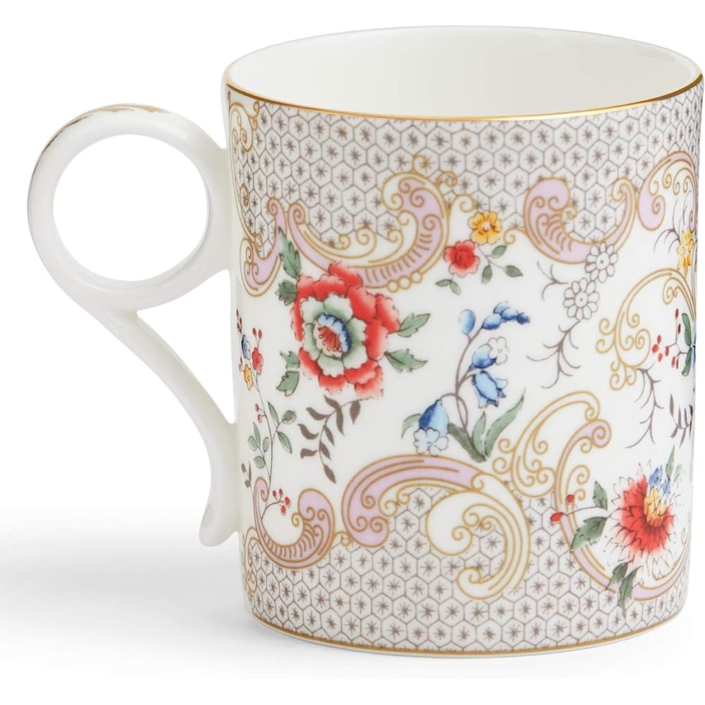 [Regular Imported Product] Wedgwood Wanderlust Rococo Flowers Mug 250ml Wedding Gift Present