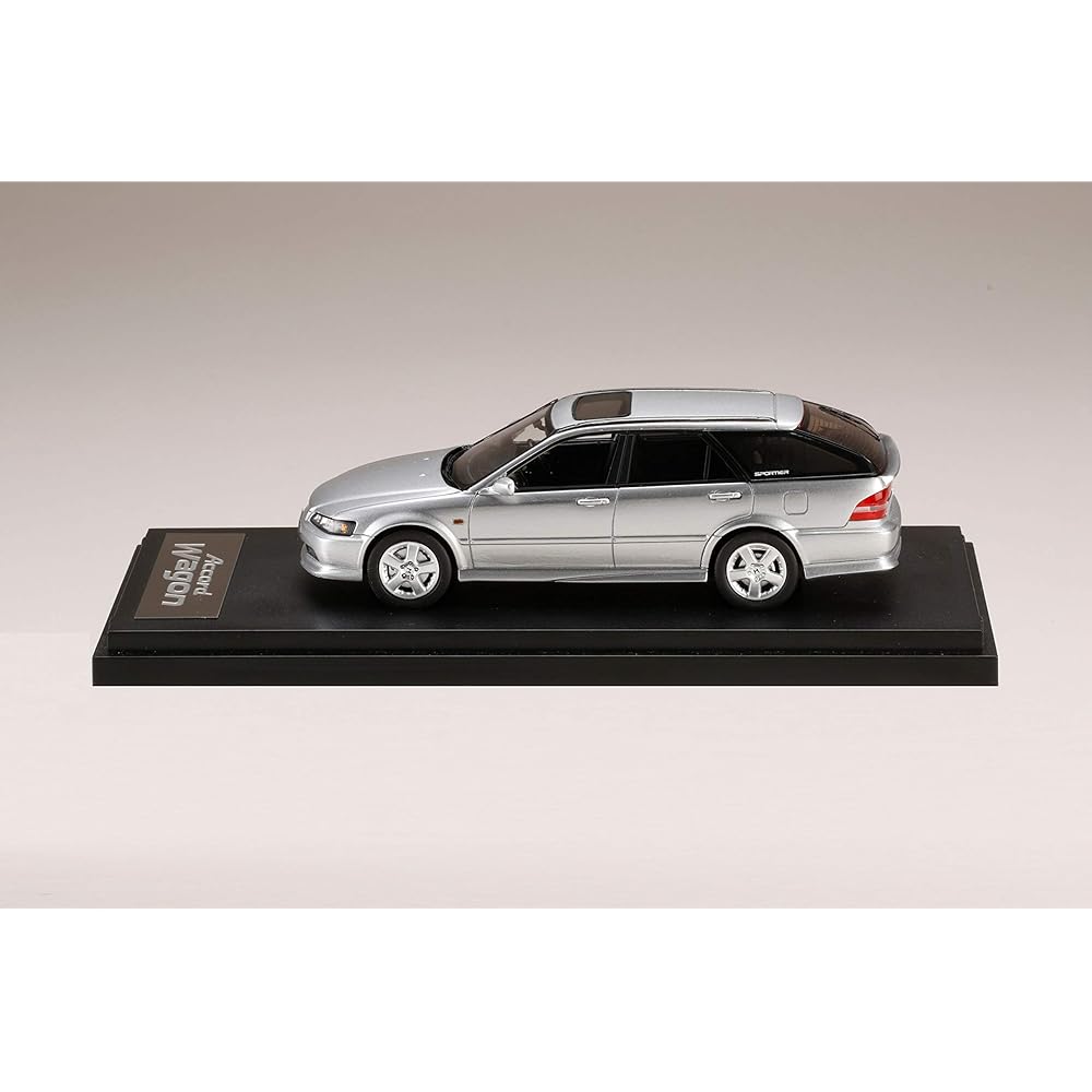 MARK43 1/43 Honda Accord Wagon SiR Sportia (CH9) 2000 Satin Silver Metallic Finished Product