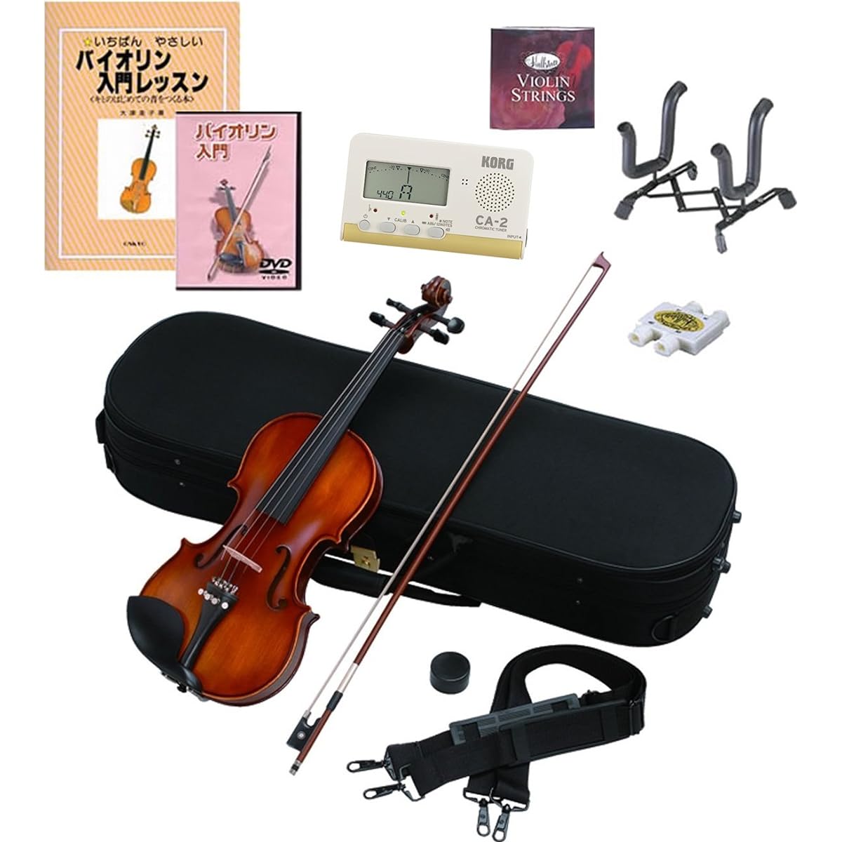 Hallstatt Violin 10-piece set with instruction book & DVD V-22