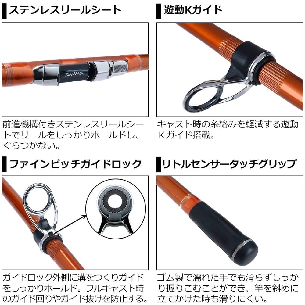 DAIWA Casting Rod Castism T・V 23-365・V Fishing Rod