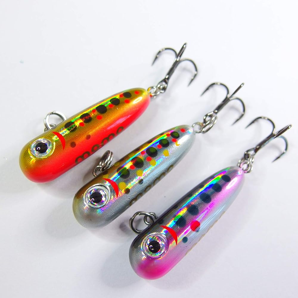 [Momo Lure] Momo Lure Mountain Stream Lure Bottom Twitch Minnow 30mm 3.4g Built-in Tungsten For Yamame trout and char attached to the bottom.