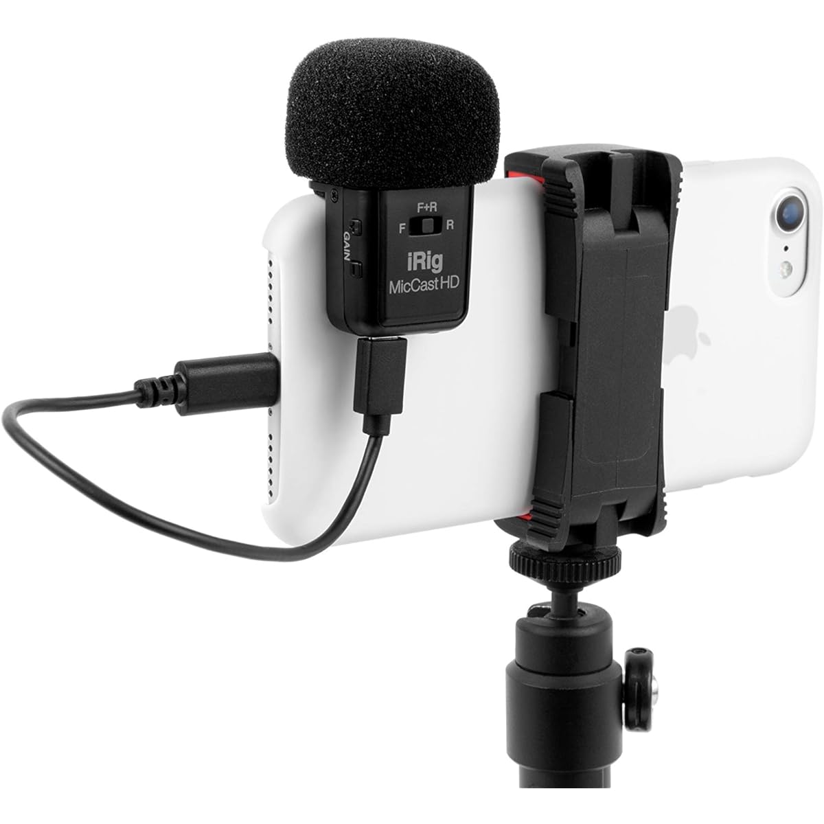 IK Multimedia iRig Mic Cast HD Mobile Microphone, Pocket-Sized [Official Japanese Product]