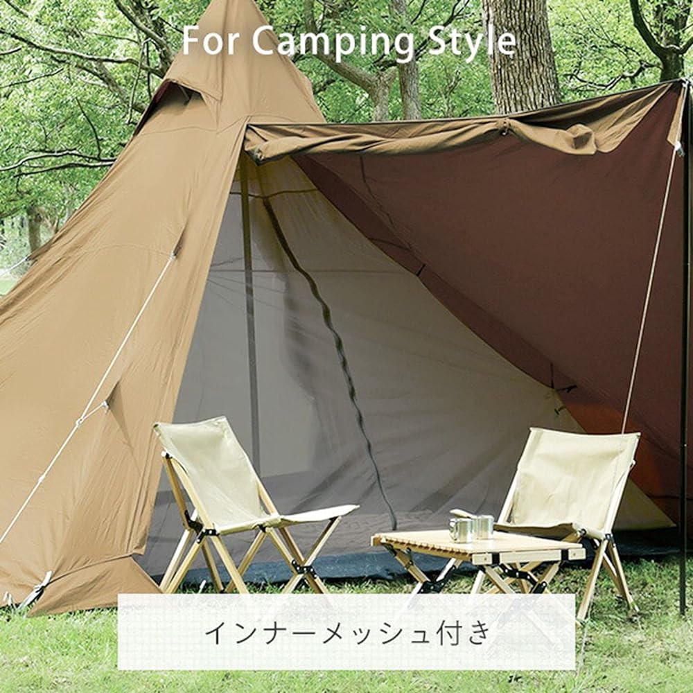 YAMAZEN THF tent using flame-retardant TC material