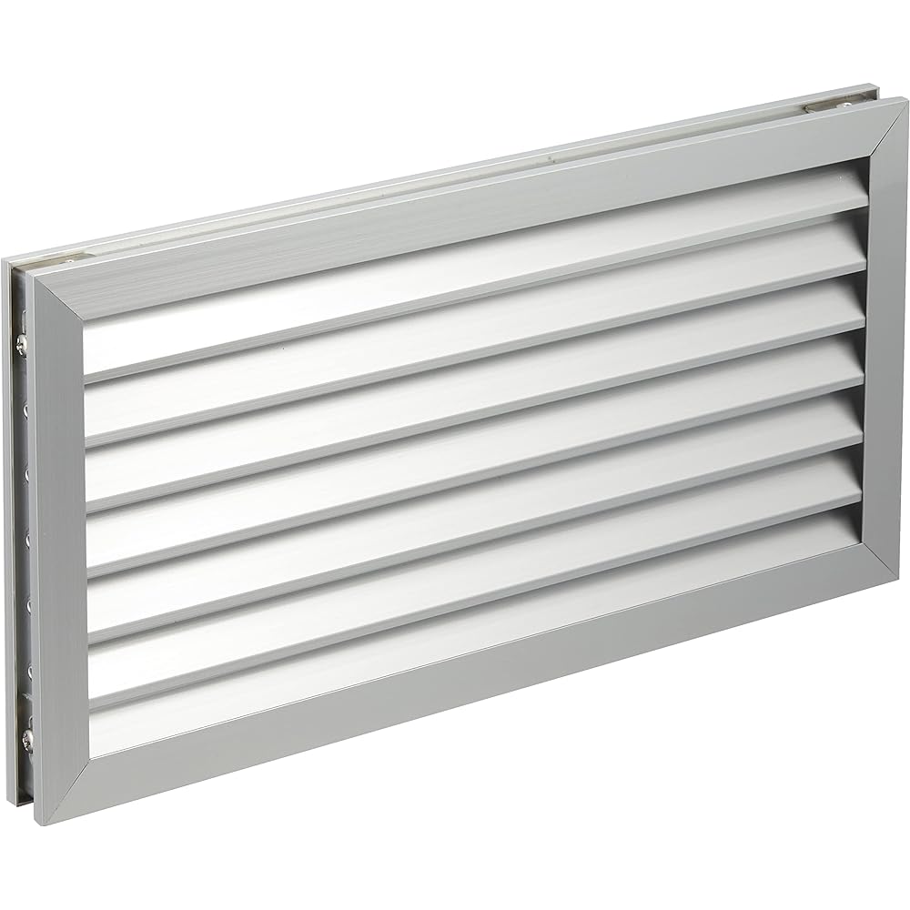 Shinkyowa door louver SK-DA-300×500 silver