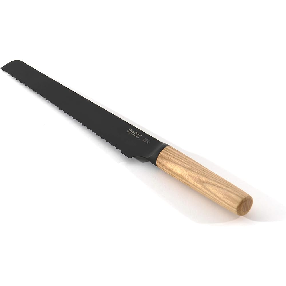 [BergHOFF Japan Authorized Distributor] Bread Knife, Wooden Handle, 23cm