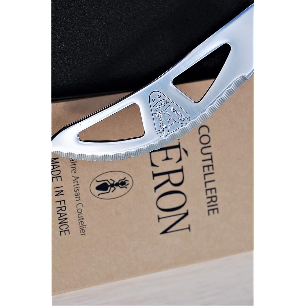 Raieur Pizza Knife Natural Olive Handle Gift Box Made in France NERON