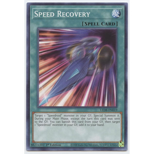 Speed Recovery - LED8-EN019 - Common - First Edition