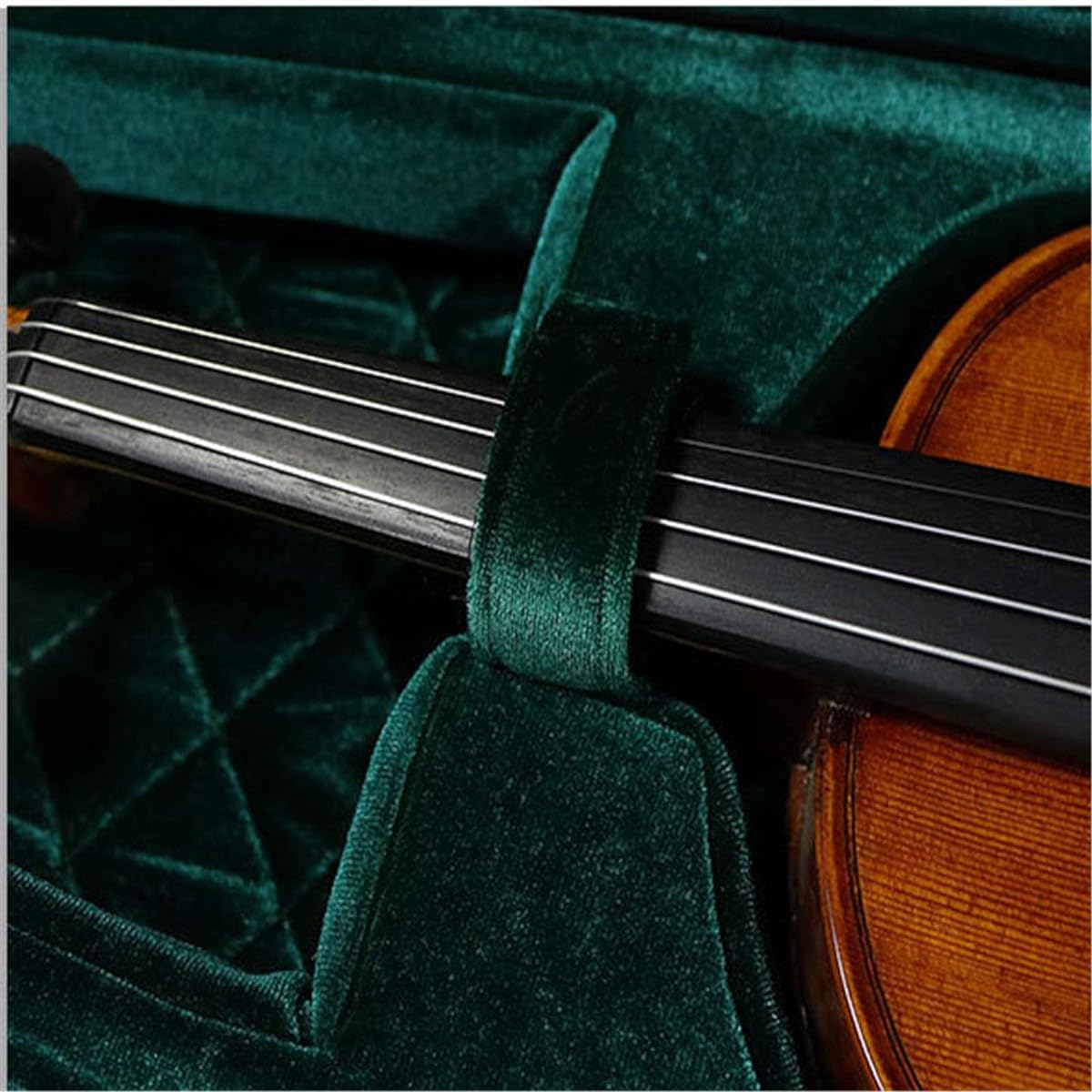 Violin Case Music 4/4 Violin Hard Carry Case Backpack Style Straps and Lightweight Backpack Style Sturdy Lightweight Pressure Resistant