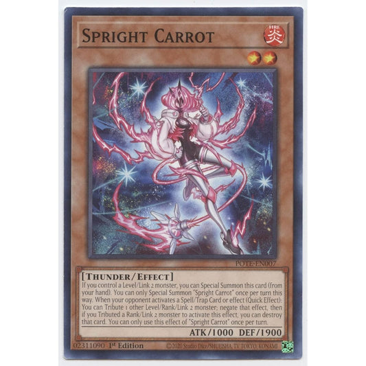 Spright Carrot - POTE-EN007 - Common - 1st Edition