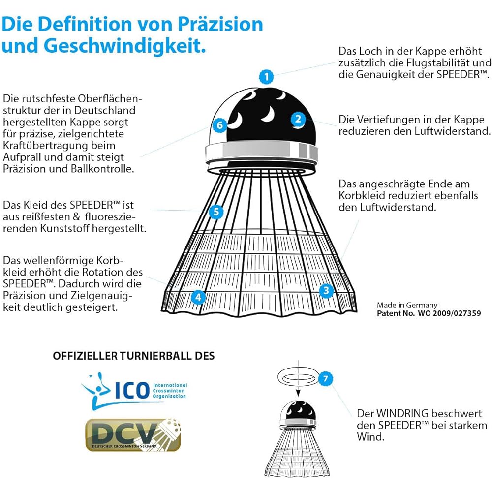 Speedminton Junior Set 2016 model for ages 6-12
