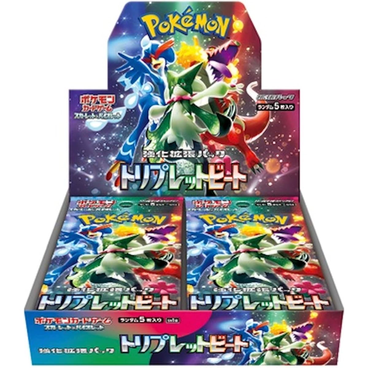 [Completely unopened Triplet Beat BOX] Pokemon card game Triplet Beat box <Shrink included>