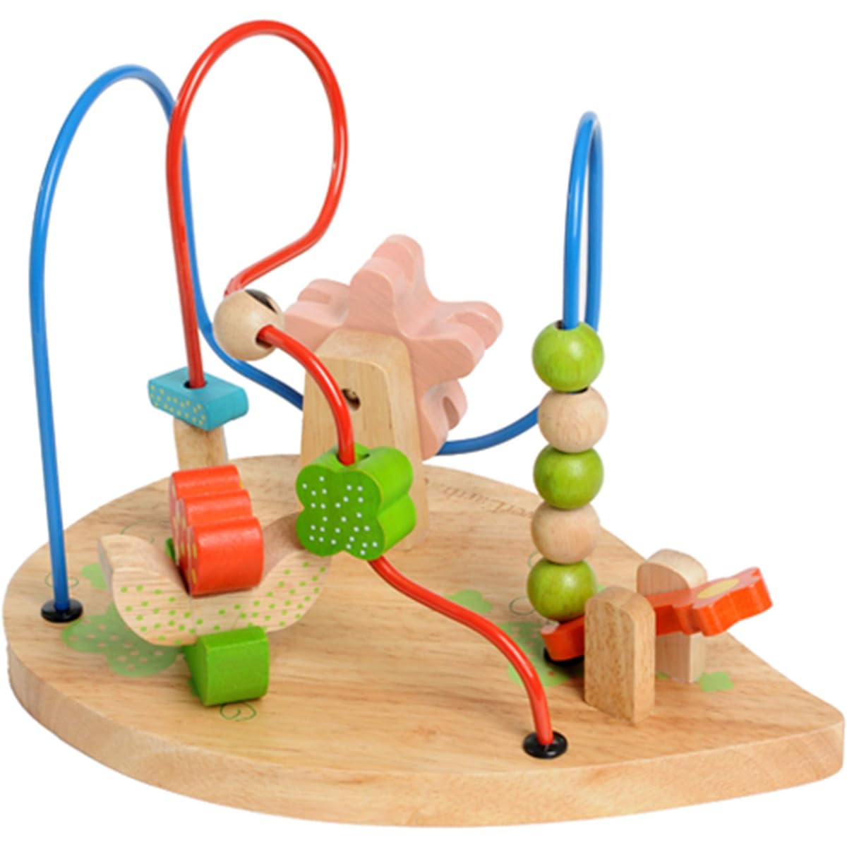 Everearth - EE30895 - First Age Toy - Abacus Heart Pretty Flowers