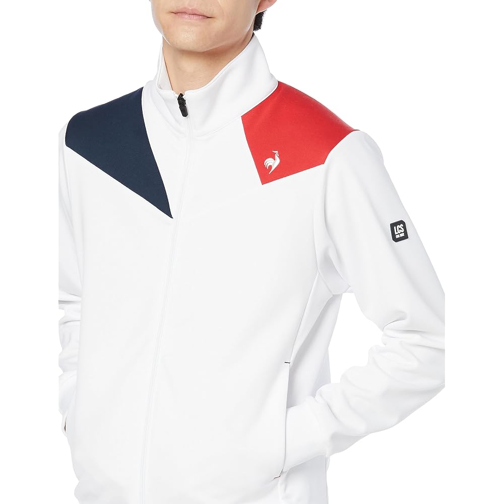 [Le Coq Sportif] Full Zip Cut and Sew [Distribution Limited Special Order] Lightweight Sweat Absorbent Quick Drying UPF50+ Golf QGMWJL63NT Men's