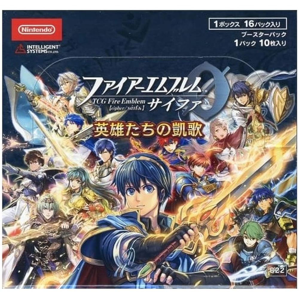 TCG Fire Emblem 0 (Cipher) Booster Pack "Crossroads" BOX (1BOX, 16 packs included)