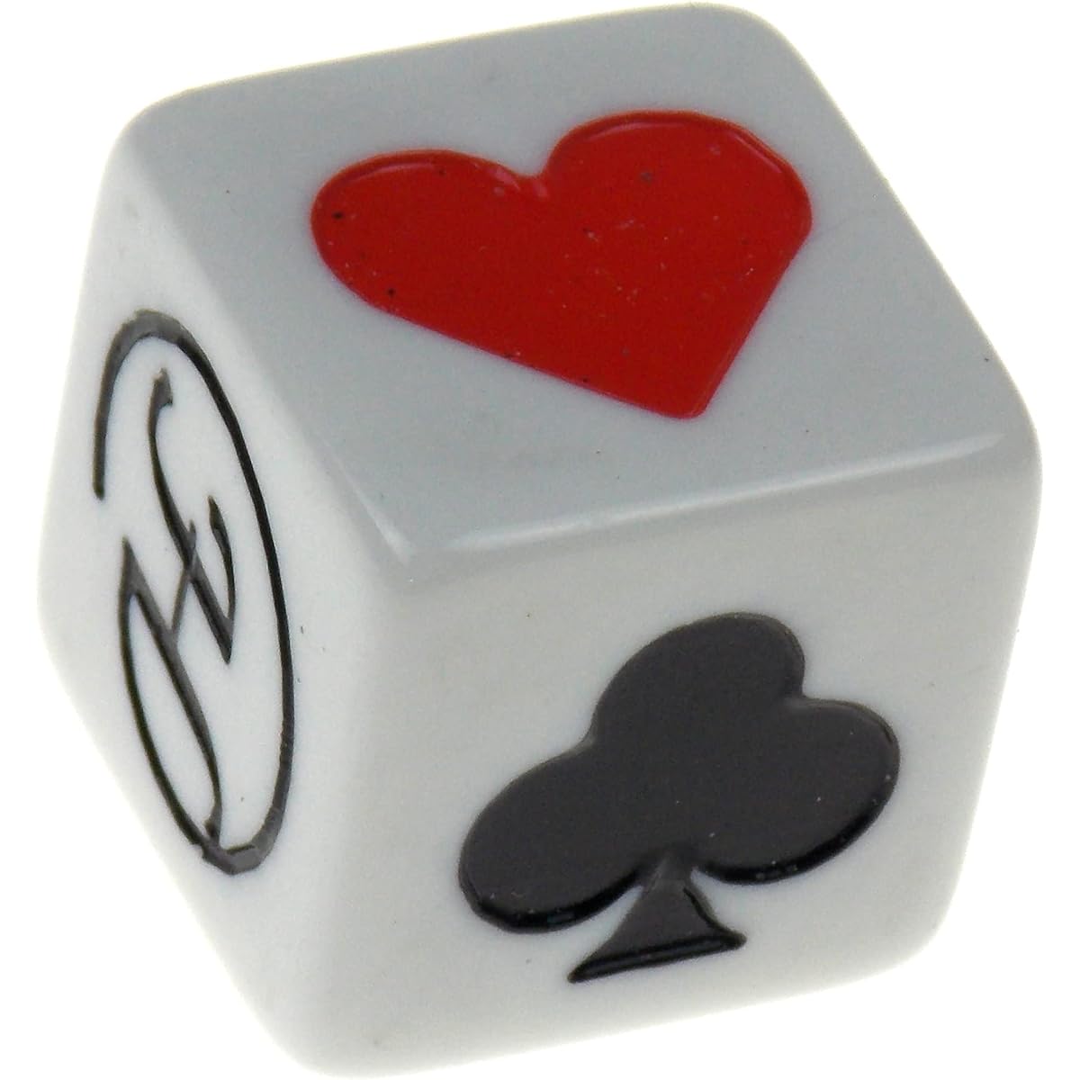 Hickoryville White Trump Suit Marker Indicator for Euchre and Other Card Games - Large Pips