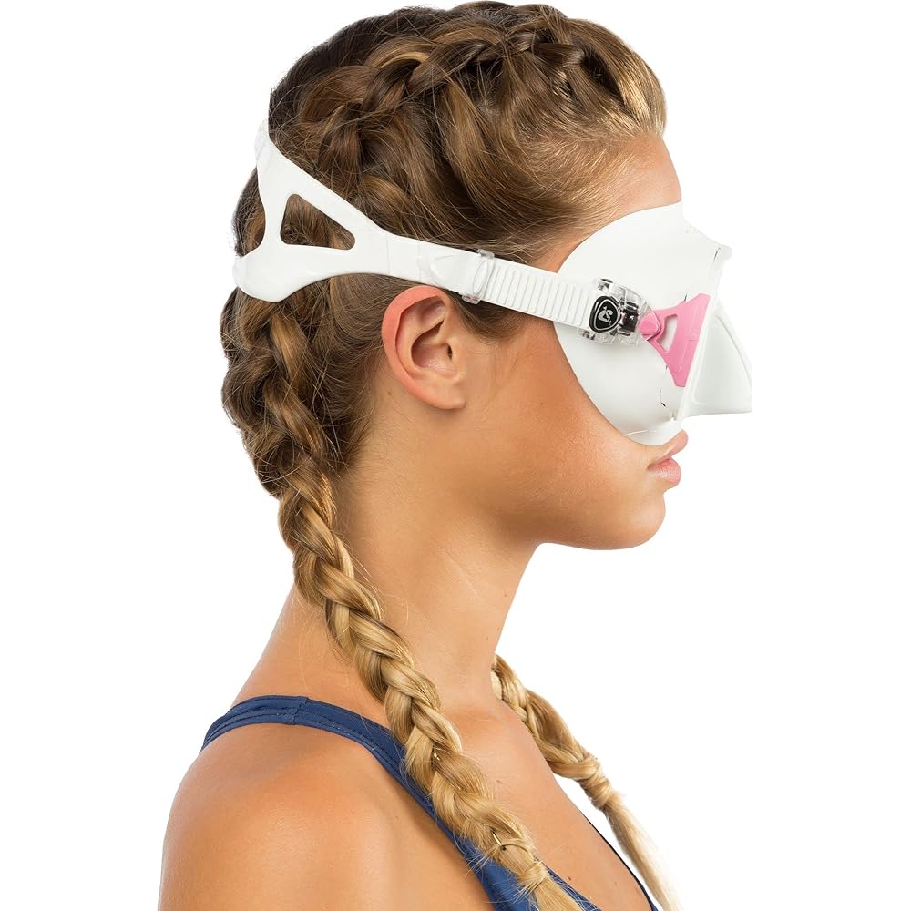 CRESSI Scuba Freedive Snorkeling Mask [CALIBRO] Compact design with fog stop system [Genuine product]