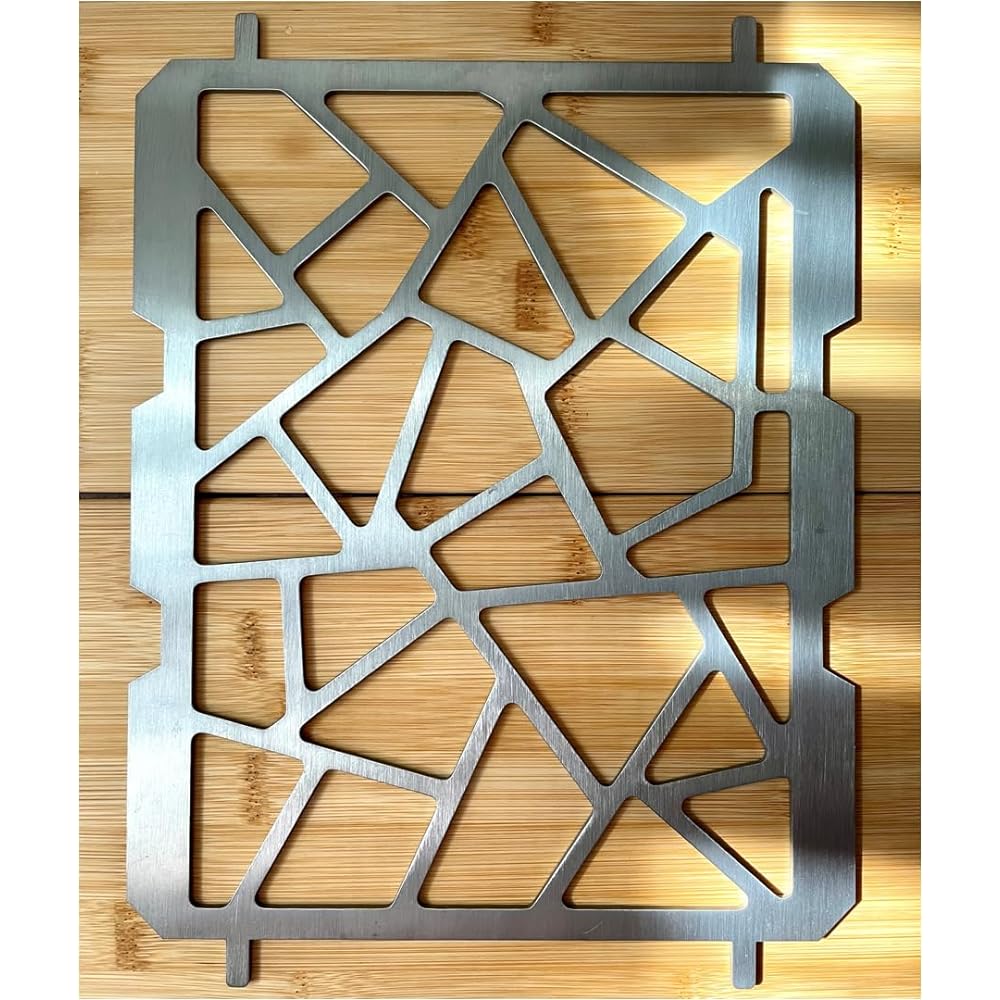 Flat burner stainless steel trivet custom IGT plate (Ukigumo)