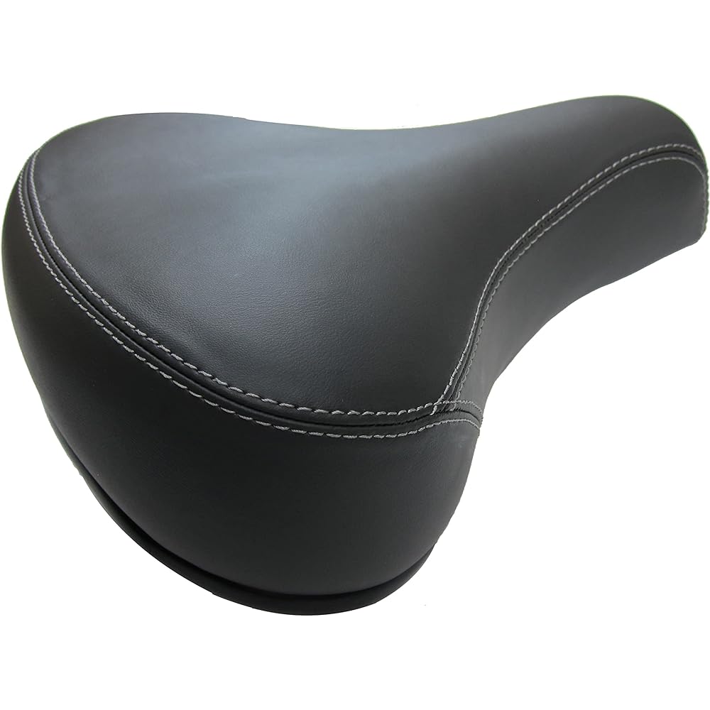 Matsuyo Seisakusho JUSTEK JT-5693 Large soft saddle for general cars, gray (with black dovetail)