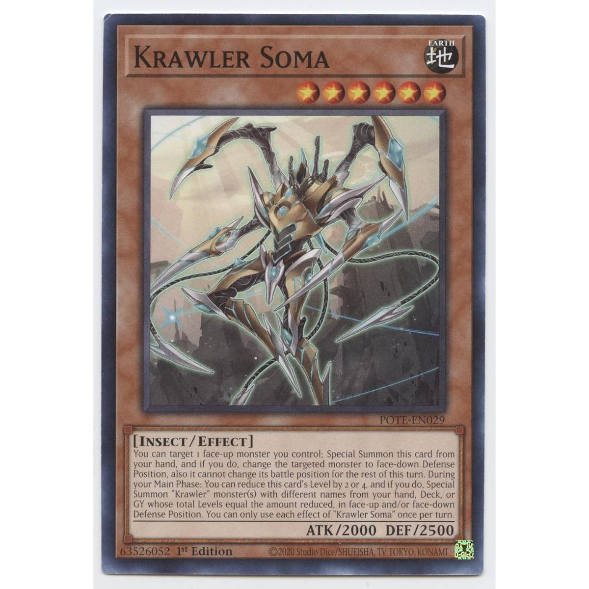 Crawler Soma - POTE-EN029 - Common - 1st Edition