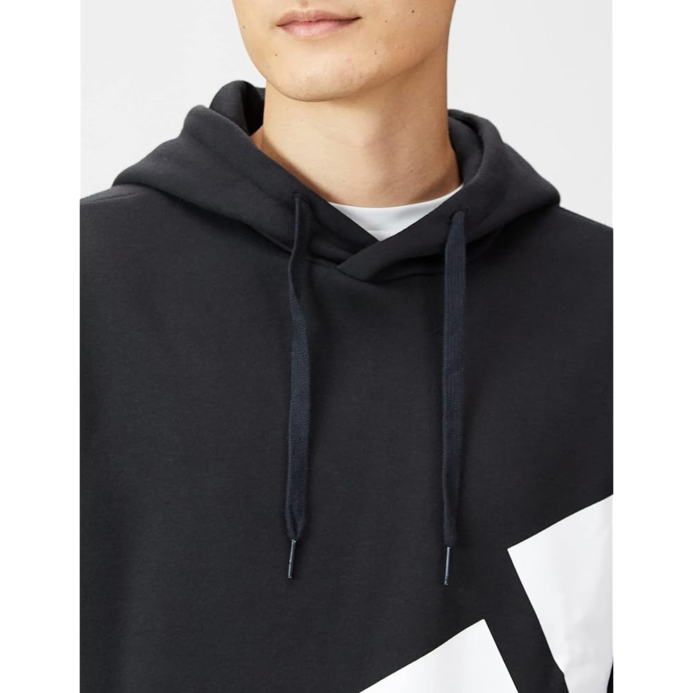 [Adidas] Sweatshirt Hoodie Essentials Giant Logo Fleece Parka IS109 Men's