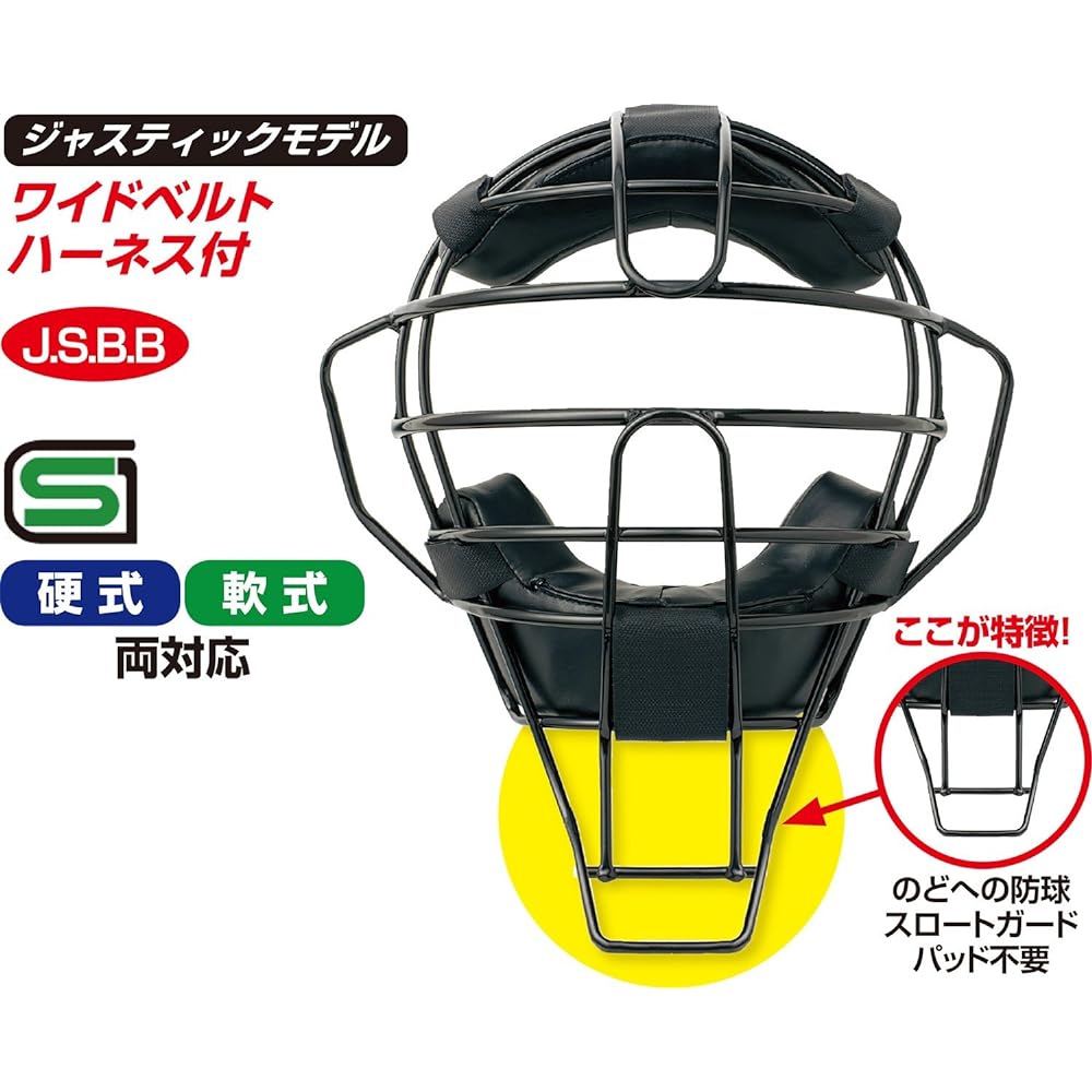 UNIX Hard and Soft Defend Frame Mask BX83-86 Black