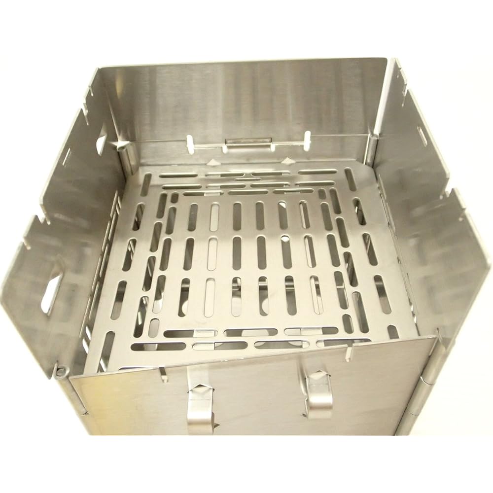 FIREBOX Accessory Kit Option 5 Piece Set (Body sold separately) 5 inch Folding Camp Firebox Wood Stove [Genuine Japanese Product]