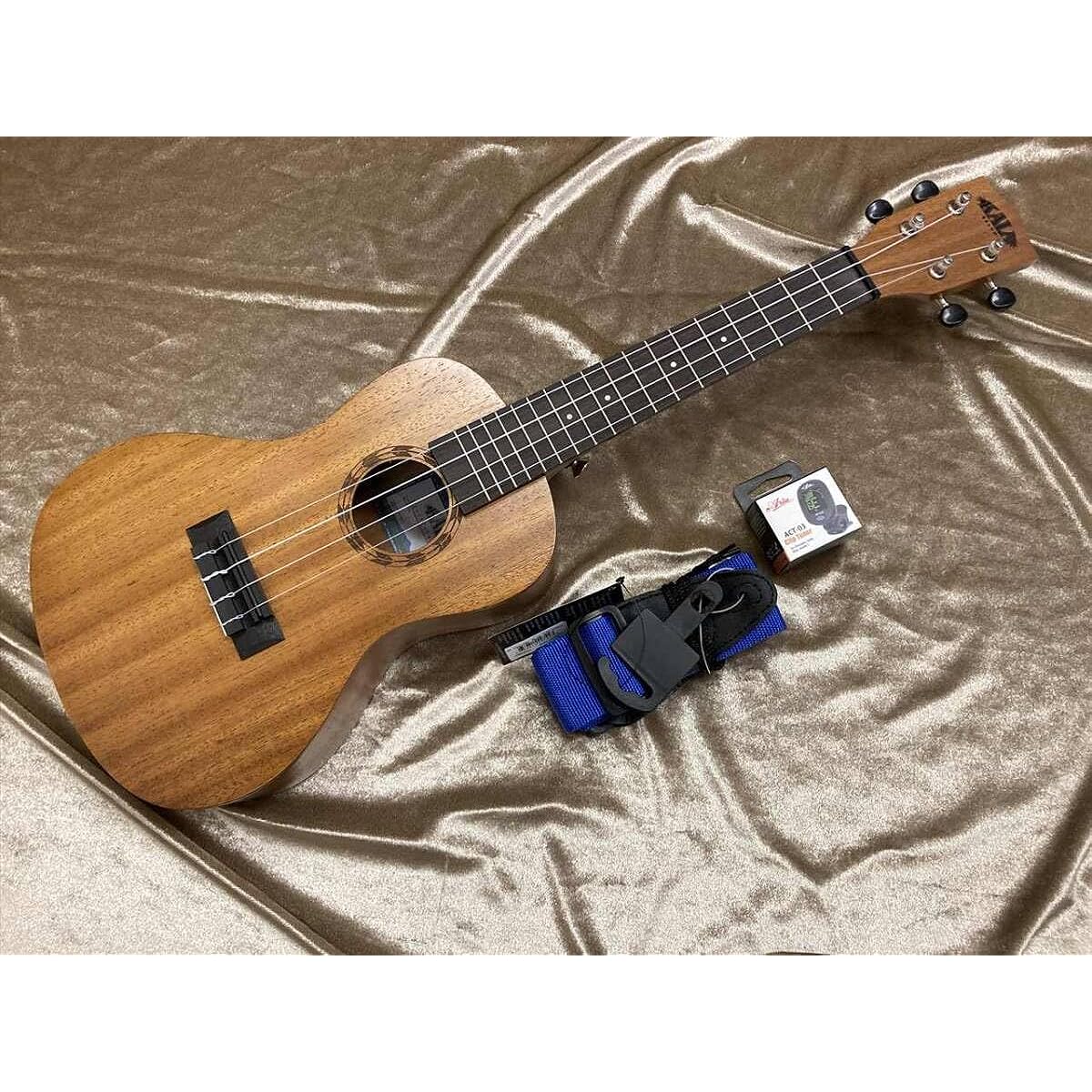 KALA KA-J1C-YAGASURI Concert Ukulele & Beginner Set (Tuner Strap Strap Button x 1 Soft Case)