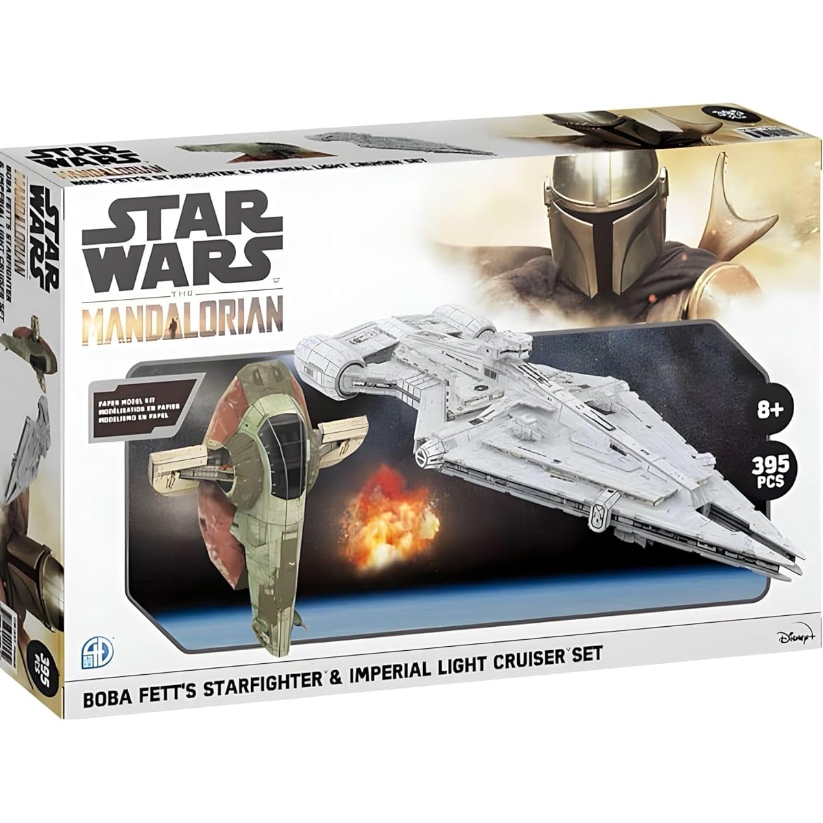 The Mandalorian Boba FETT'S Starfighter & Imperial Light Cruiser