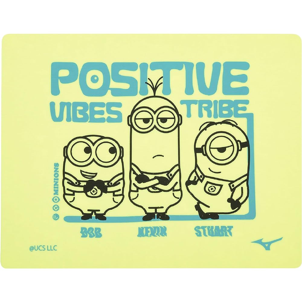 MIZUNO Swim Competitive Swimming Fitness Water Absorbent Quick Drying Made in Japan Unisex Swim Towel [Minions]