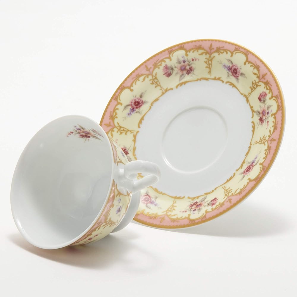 NARUMI Dinnerware Set, Floral Boutique, Floral Pattern, 5 Pattern Set, Stylish, Gorgeous, 11 Pieces, Microwave Warmable, Made in Japan, Gift Box Included 41721-33460