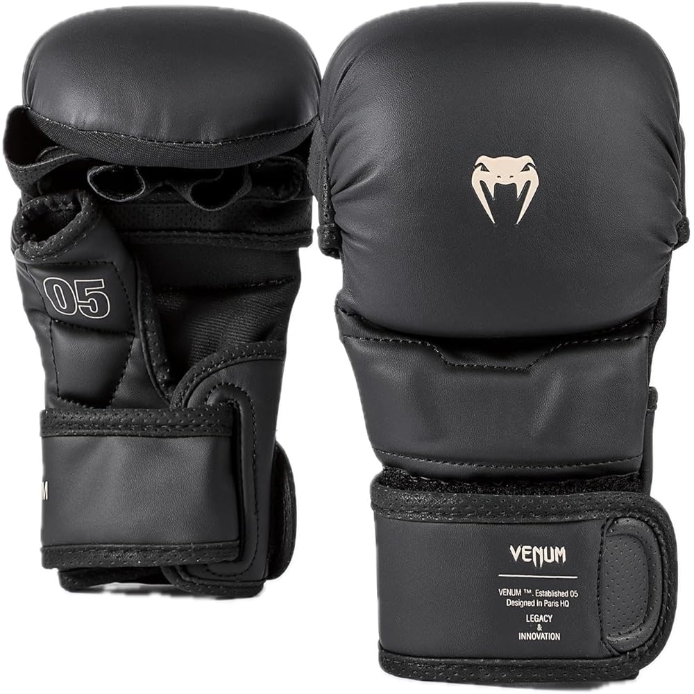 VENUM Open Finger Gloves IMPACT EVO SPARRING MMA GLOVES VENUM-05065-617 //MMA Grappling Gloves Mixed Martial Arts