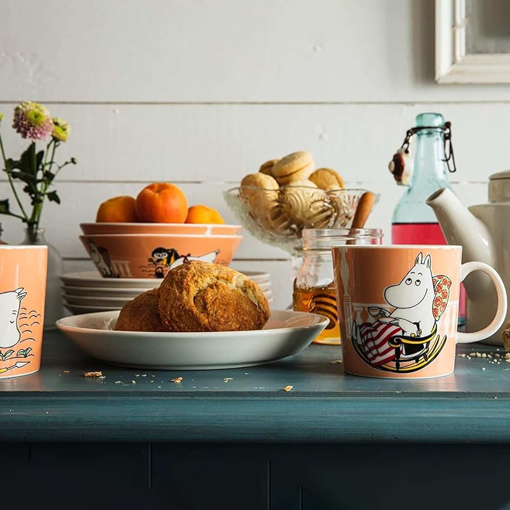 [Regular Imported Product] Moomin (Moomin by ARABIA) Bowl Plate 15cm Classic Moomin Mama Marmalade 1057214