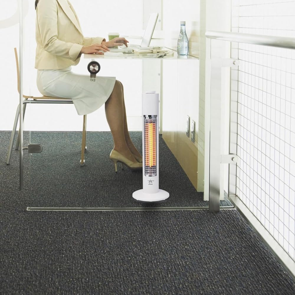 Aladdin Electric Stove Far Infrared Graphite Heater 400W White AEH-G425N-W