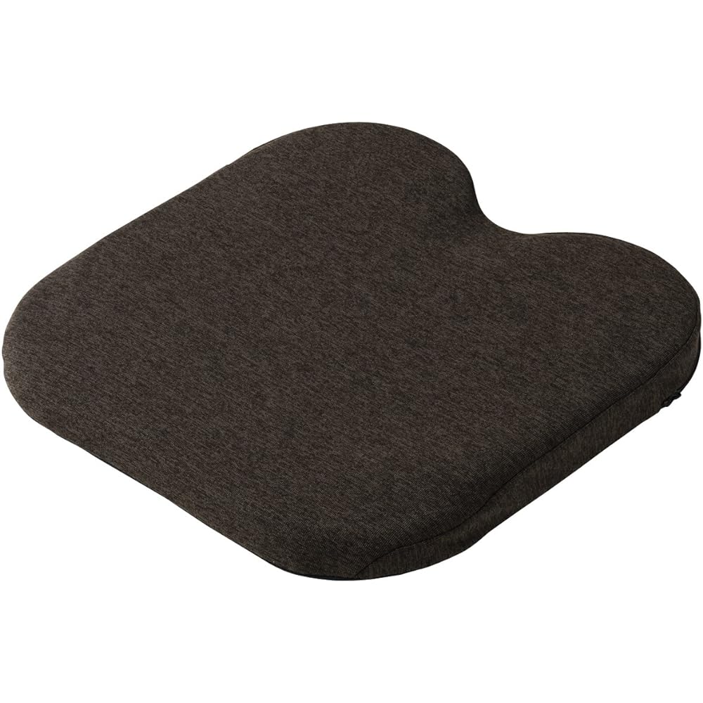 EXGEL Owl Comfy OWF10-BR Cushion Made in Japan Lower Back Pain Prevention Cushion Urethane Chair Cushion