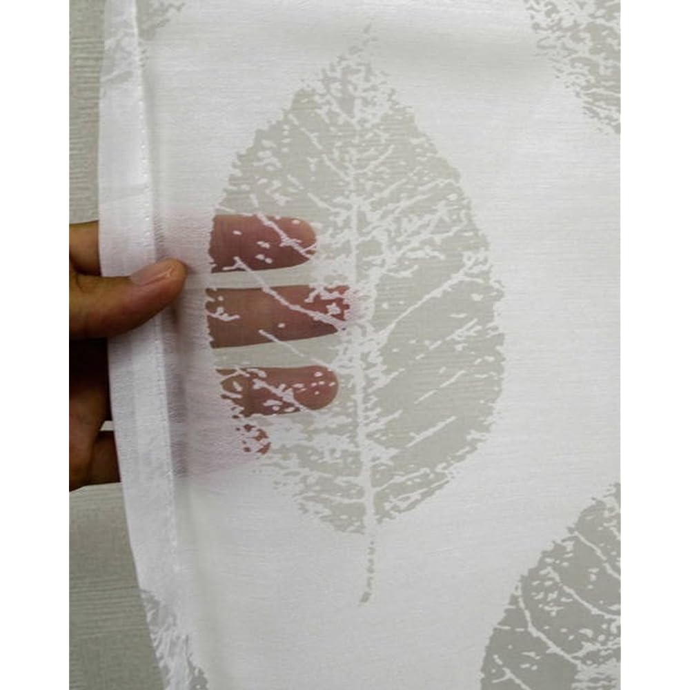 Arie Opalized Lace Curtain Curlin 150 x 223cm White