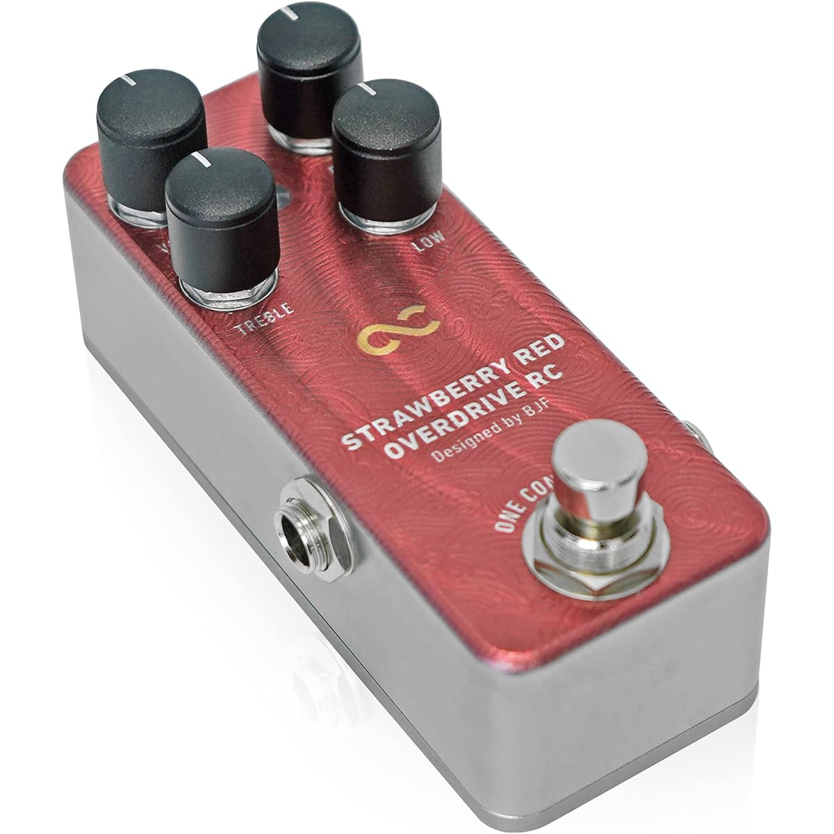 One Control Strawberry Red Overdrive RC Overdrive Guitar Effector